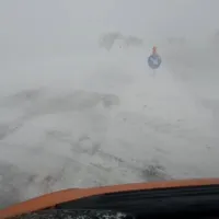 Județul Constanța, izolat de viscol. Trei DN-uri şi toate drumurile judeţene, închise - Foto: Facebook/CNAIR