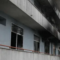 Locul incendiului/FOTO: Inquam Photos/Octav Ganea