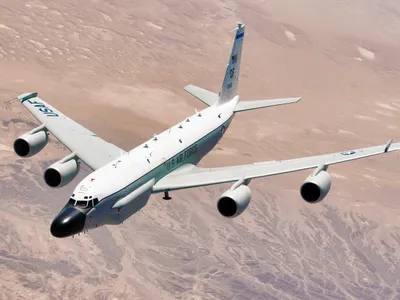 Boeing RC-135W Rivet Joint  - FOTO US Air Force photo by Master Sgt. Lance Cheung