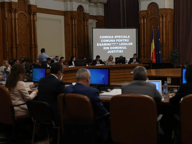 Comisia parlamentară specială pentru examinarea legilor Justiţiei. / Foto: Inquam Photos / George Călin