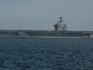 Portavionul nuclear USS George Washington înfruntă nave chineze în Pacific. Ce arsenal are -  Foto: profimediaimages.ro