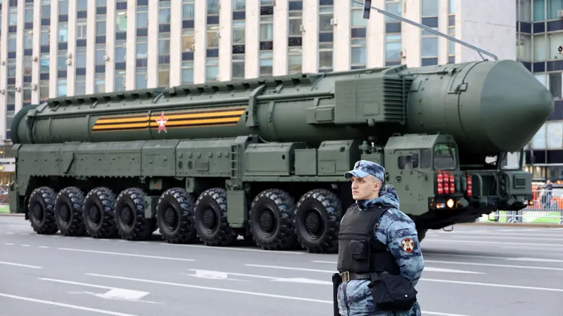Putin și-a scos rachetele nucleare intercontinentale la încălzire/foto: profimedia