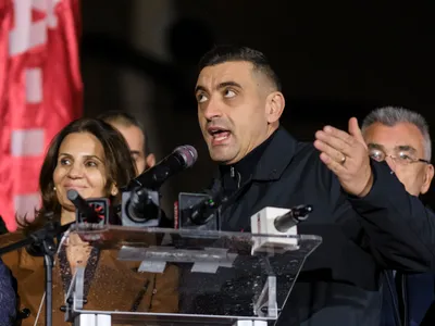 George Simion - Foto: INQUAM PHOTOS / Octav Ganea