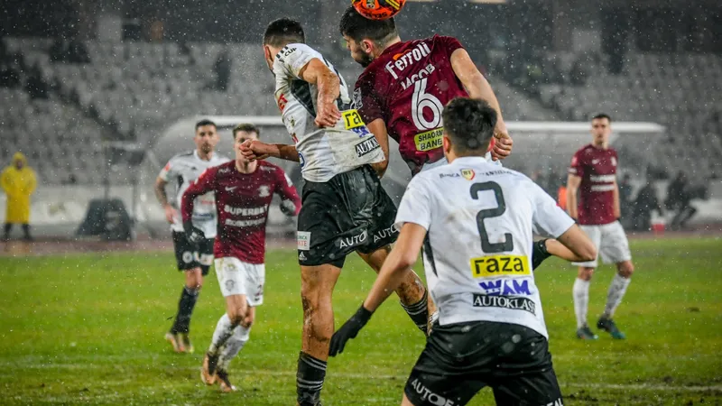 Rapid București, înfangere cu scandal în fața U. Cluj (2-1). Șumudică: O să ajungeți să fiți huliți - Foto: Facebook