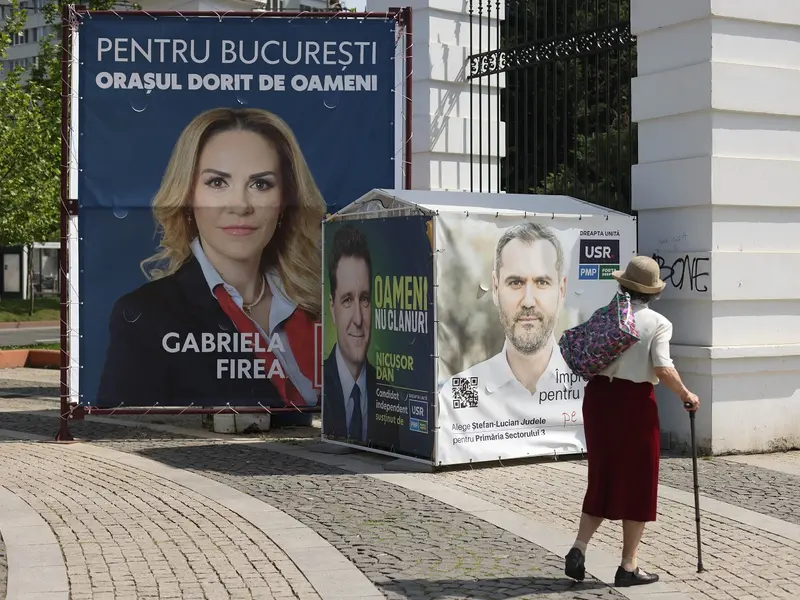 SURSE EXIT POLL 99% știm noul primar al Bucureștiului. Diferență uriașă între Nicușor Dan și Firea - Foto: INQUAM PHOTOS / George Călin