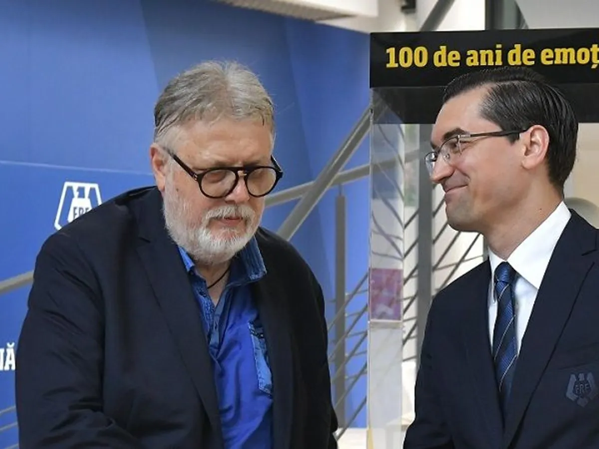Gino Iorgulescu și Răzvan Burleanu - Foto: Sport.ro