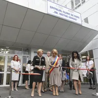 Gabriela Firea, Viorica Dăncilă și Sorina Pintea, la inaugurarea Spitalului de copii „ Dr. Victor Gomoiu”// Foto: Inquam Photos/Octav Ganea