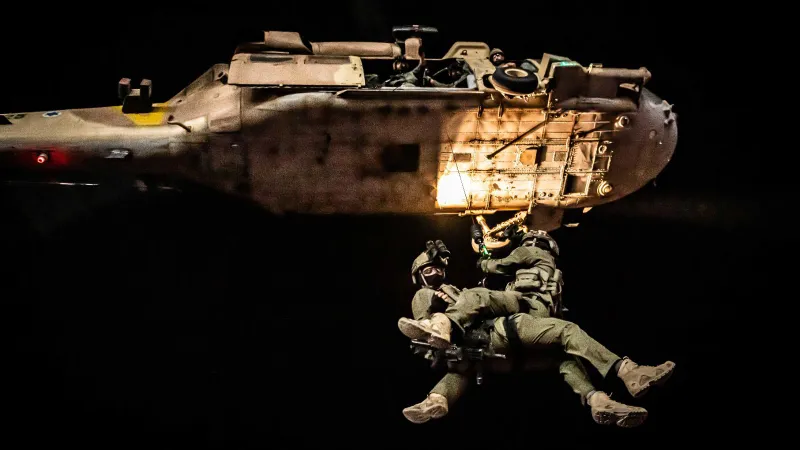 Forțe speciale din Israel au aterizat în Siria - Foto: IDF (imagine cu caracter ilustrativ)