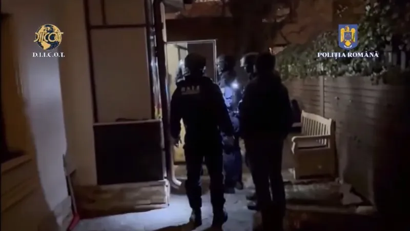 Percheziții în dosarul Nordis, în Monaco și România. 72 de suspecți, prejudicii impresionante - Foto: captură Poliția Română - DIICOT