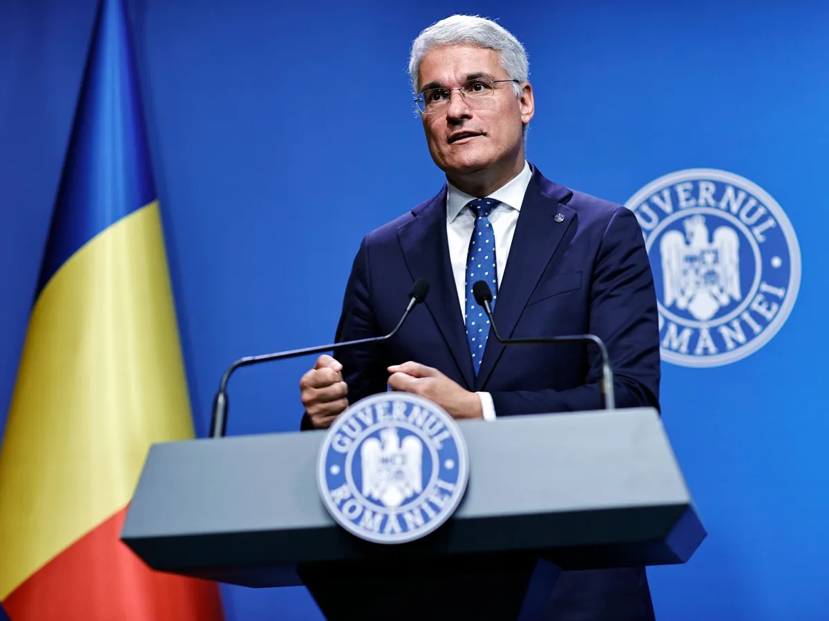 ministrul Dragoș Pîslaru - Foto: Profimedia images