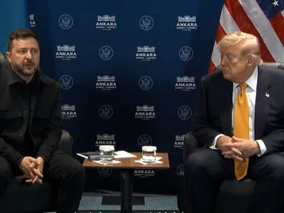 Volodimir Zelenski și Donald Trump - Foto: captură CNN