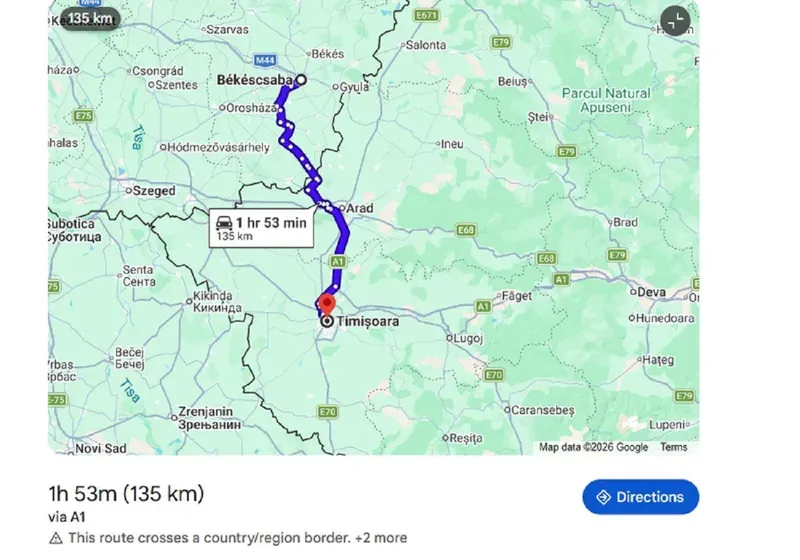 Pe unde va trece Autostrada M44 - Foto: Arhiva