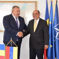 Președintele Camerei de Comerț și Industrie a României, Mihai Daraban, a avut o întâlnire cu E.S. José de Jesús Sojo Reyes, însărcinat cu afaceri al Ambasada Republicii Bolivariene a Venezuelei în România. Foto: CCIR