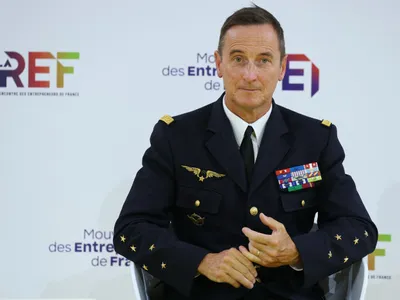 Generalul Fabien Mandon, șeful Statului Major al Apărării - Foto: Profimedia images