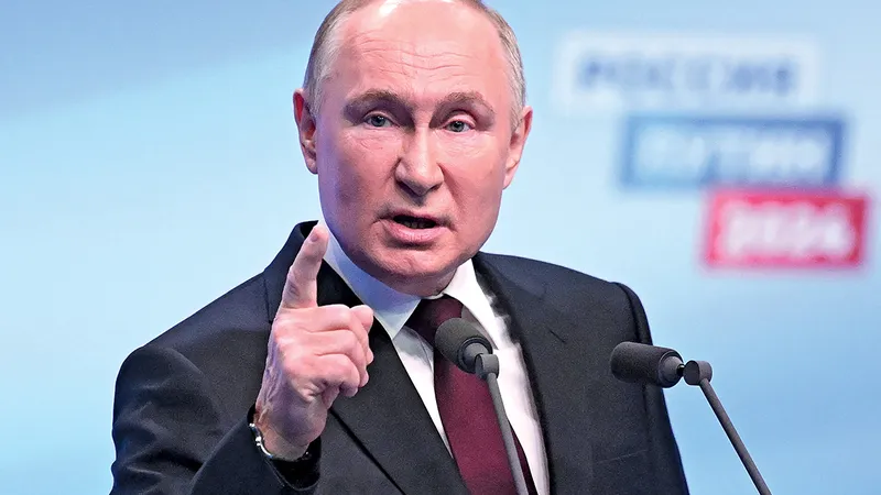 Președintele rus Vladimir Putin