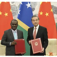 China a semnat pactul de securitate cu Insulele Solomon/foto: xinhua