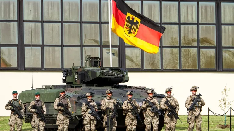 Germania a desfășurat primii militari în Lituania - Foto: Panzergrenadierbataillon 122