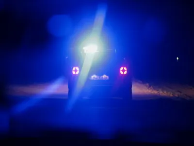 Mașină de poliție - Foto: Inquam Photos /Virgil Simonescu