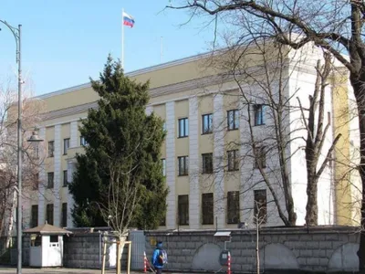 Ambasada Rusiei la București se află pe Bd. Kiseleff. Foto: Facebook / Ambasada Rusiei în România