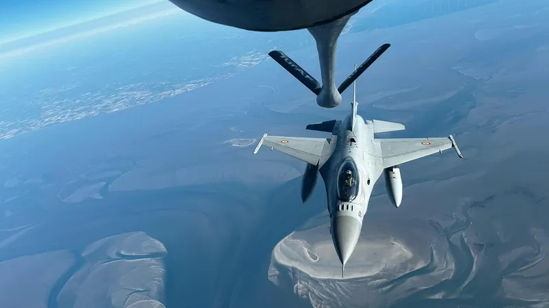 Cum face România legea pe cerul Europei de Est cu 4 escadrile de F-16. Cum stau Ungaria și Bulgaria? - FOTO: MApN