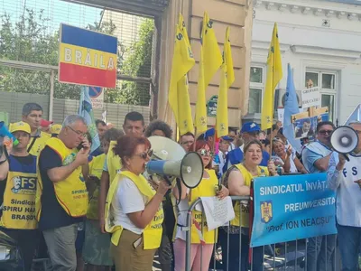 Foto: Facebook / Federatia Sindicatelor din Educație „Spiru Haret”