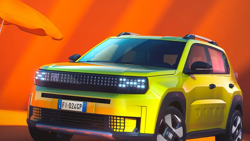 Fiat aruncă în luptă concurentul direct pentru Dacia Spring FOTO FIAT