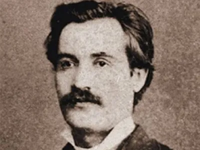 Mihai Eminescu, născut Eminovici, la 28 de ani - Foto: Arhiva