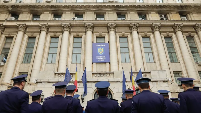 Polițiști - Foto: INQUAM Photos/George Călin