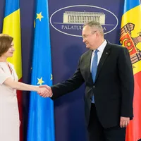 Prim-ministrul Nicolae Ciucă s-a întâlnit vineri, la Palatul Victoria, cu preşedintele Republicii Moldova, Maia Sandu- Foto: Facebook