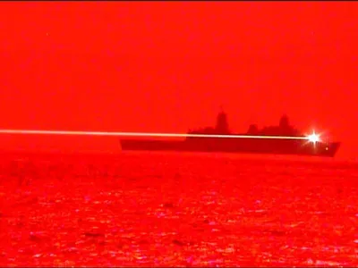 Test cu arme laser în Pacific/FOTO: US Navy