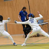 Scrimera română Alexandra Predescu, locul 5 la spadă în turneul preolimpic din Luxemburg - Foto: Facebook/Federatia Romana de Scrima