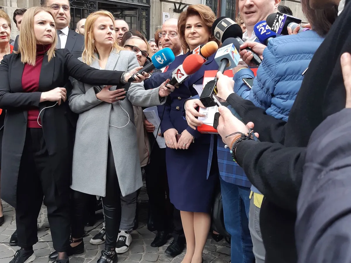 La declarații. Foto: Newsweek România