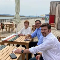 Foto: Facebook / Ponta, alături de Aurelia Țaga, depistat pozitiv cu COVID