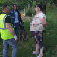 Tod, un câine poliţist al IPJ Argeș, a găsit o femeie dispărută. / Foto: agerpres.ro