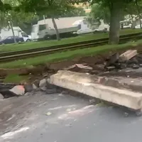 În Sectorul 3, se schimbă din nou bordurile. / Foto: captură video