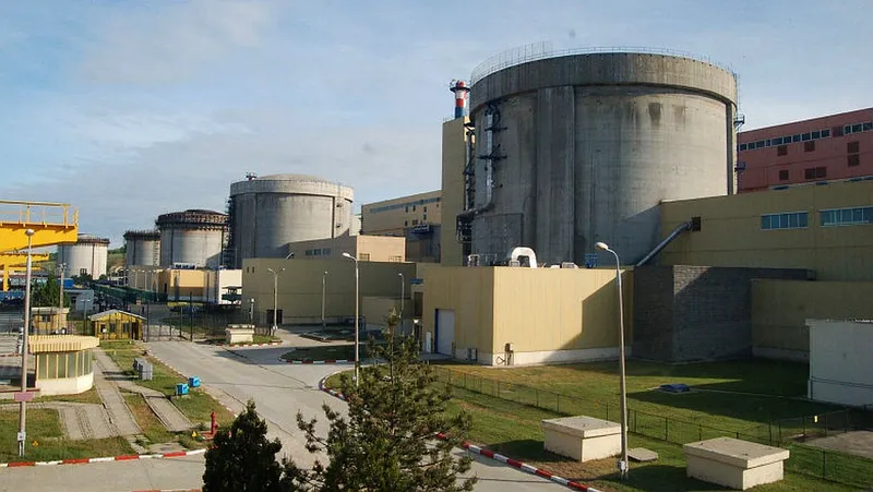 Centrala de la Cernavodă - Foto: Facebook/Nuclearelectrica