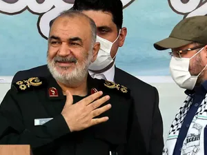 Șeful corpului IRGC, Hossein Salami/Foto: AFP