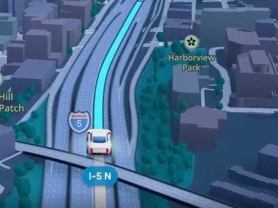 Noua aplicație Google Maps pentru șoferi - Foto: Google