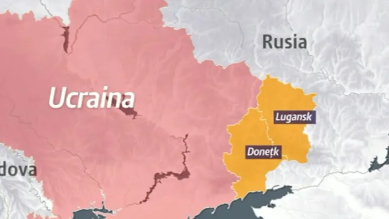 Rusia se pregătește să recunoască independența „republicilor” Lugansk şi Doneţk pe 14 februarie. / Foto: digi24.ro