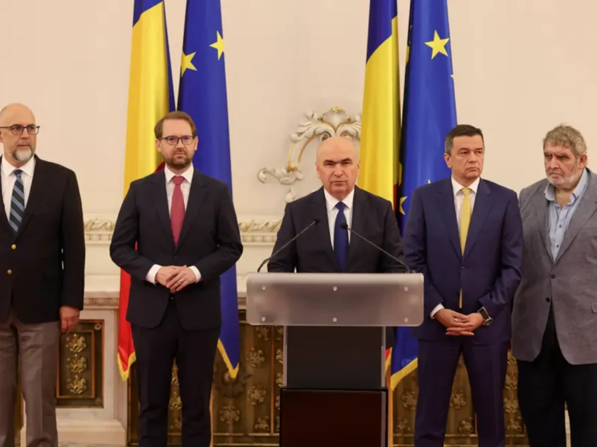 Coaliția de guvernare - Foto: INQUAM PHOTOS / Octav Ganea
