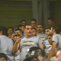 Legătura lui George Simion cu galeriile de fotbal este una veche și solidă Foto: revistaultra.ro