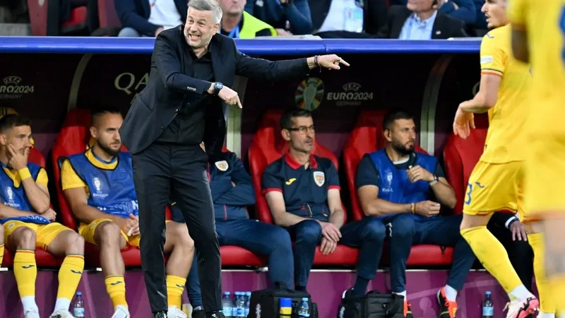 Euro 2024. Discursul lui Edi Iordănescu, înainte de meciul cu Slovacia. "Suntem luptători mereu!" - Foto: Profimedia Images