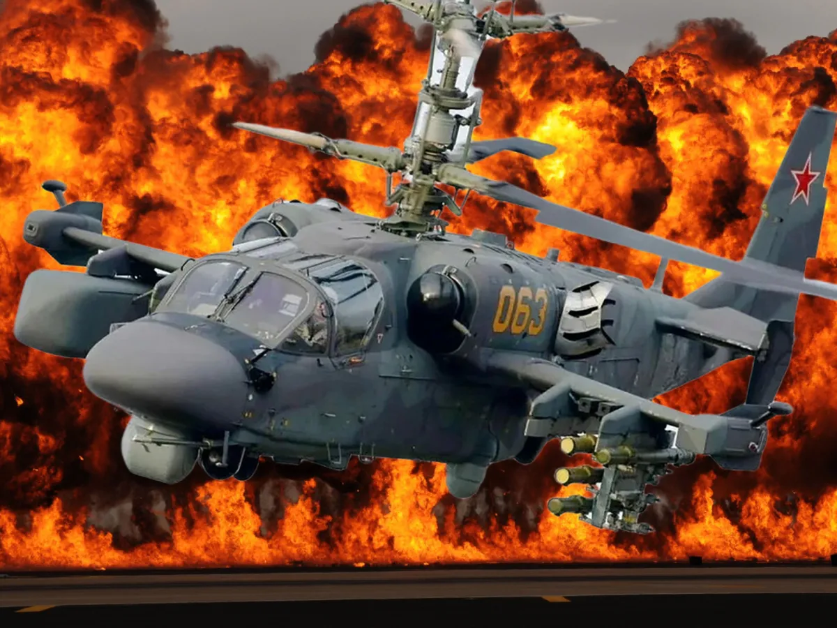 Elicopter rusesc Ka-52 „Alligator” - Foto: Profimedia images