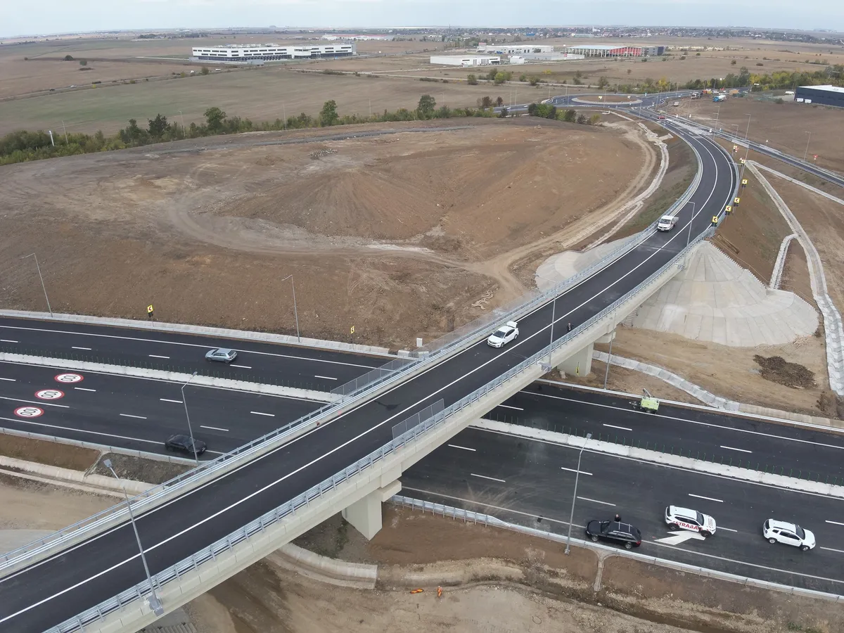 Timișoara, legată de Autostrada A1 cu un drum de 10 km. - Foto: Facebook / Cristian Pistol