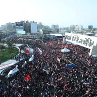 Protest uriași la Bagdad - Foto: Profimedia Images