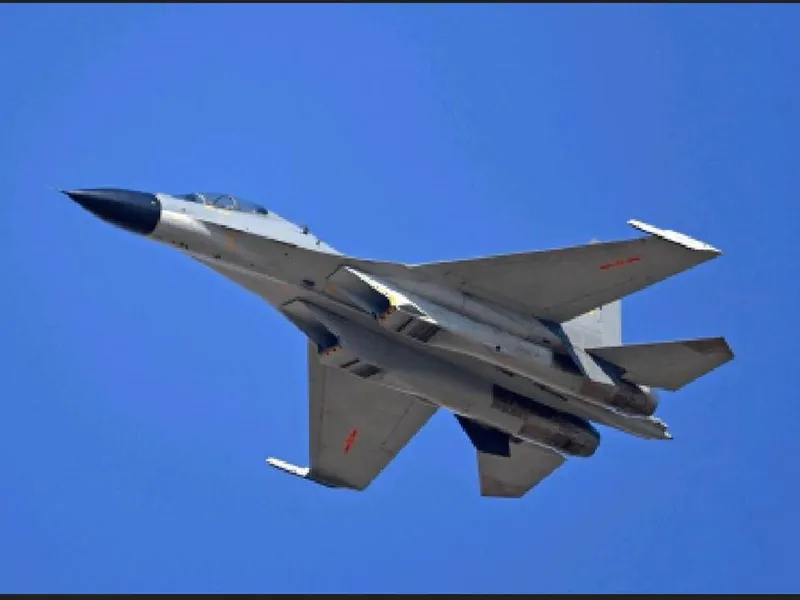 Avionul de luptă J-11 al Chinei ar fi fost copiat după Su-27 al Rusiei - Foto: Profimedia Images (imagine cu rol ilustrativ)