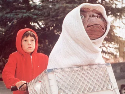 Imagine din notoriul film "ET", al lui Steven Spielberg - Foto: Profimedia Images
