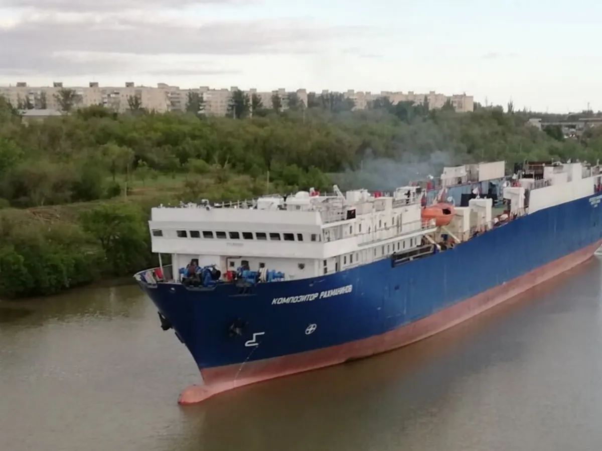 Nava Composer Rakhmaninov transporta arme între Iran și Rusia - Foto: fleetphoto.ru (imagine cu rol ilustrativ)