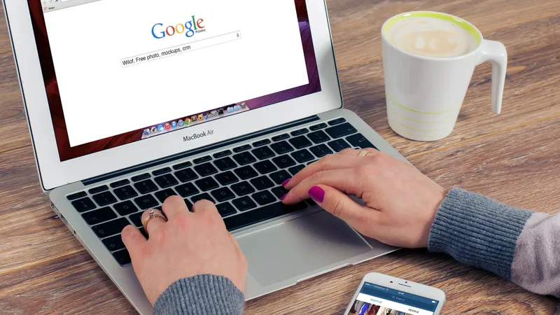 Pagină Google -Foto: PEXELS PHOTOS/Pixabay
