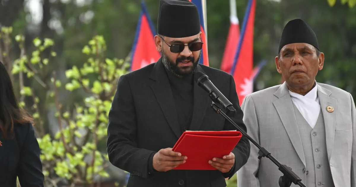 De la muzică la politică. Rapperul Balendra Shah a depus jurământul ca ...